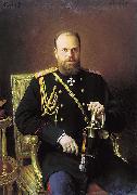Ivan Kramskoi Alexander III painting